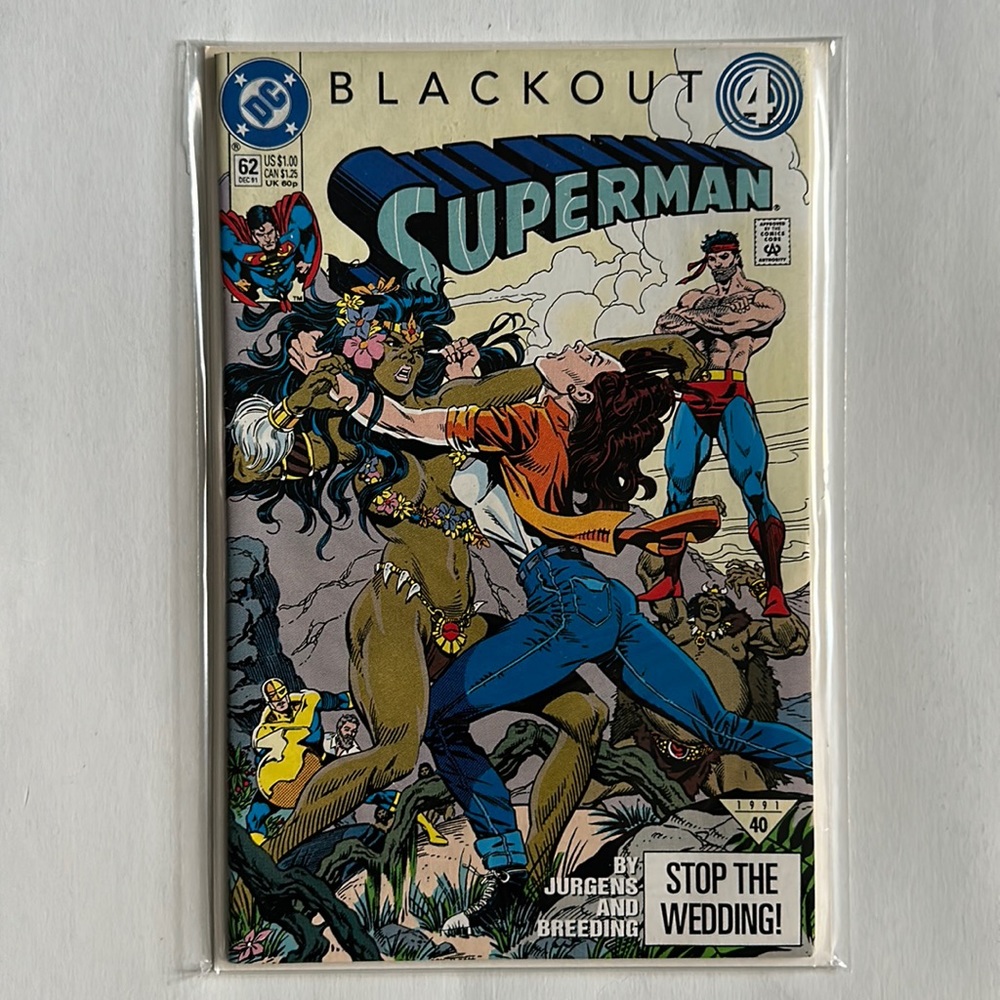 #62 Superman (1987 2nd Series) Comic Book
